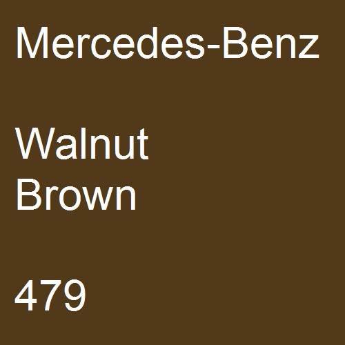 Mercedes-Benz, Walnut Brown, 479.